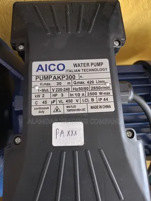 Booster Water Pump