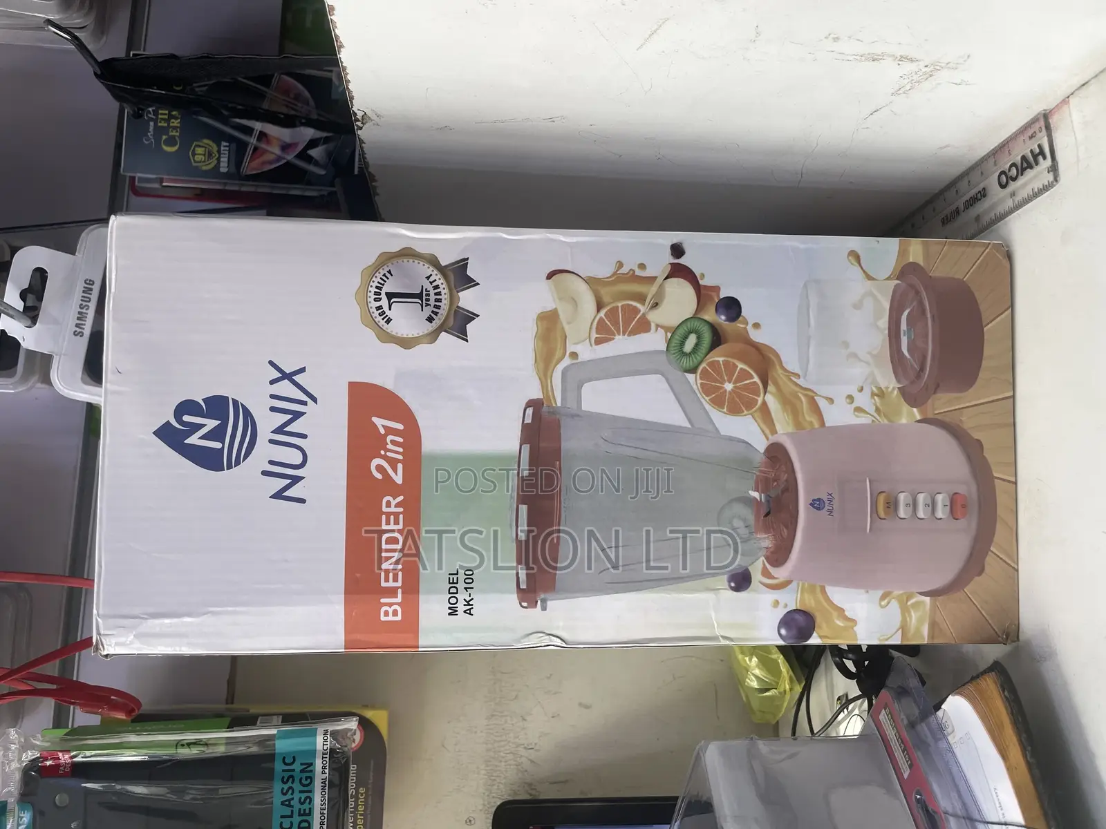 Nunix Blender 2 in 1 New
