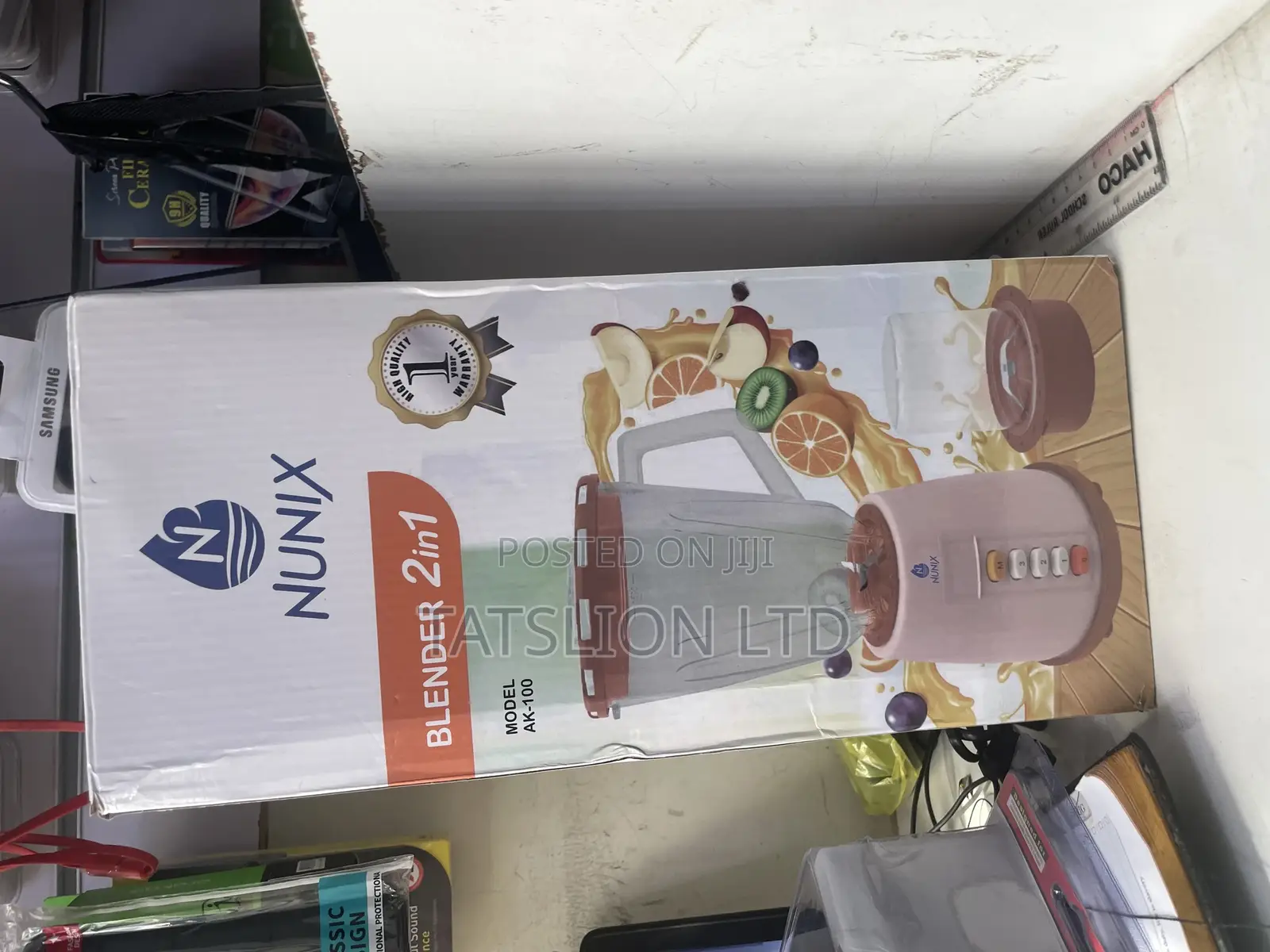 Nunix Blender 2 in 1 New