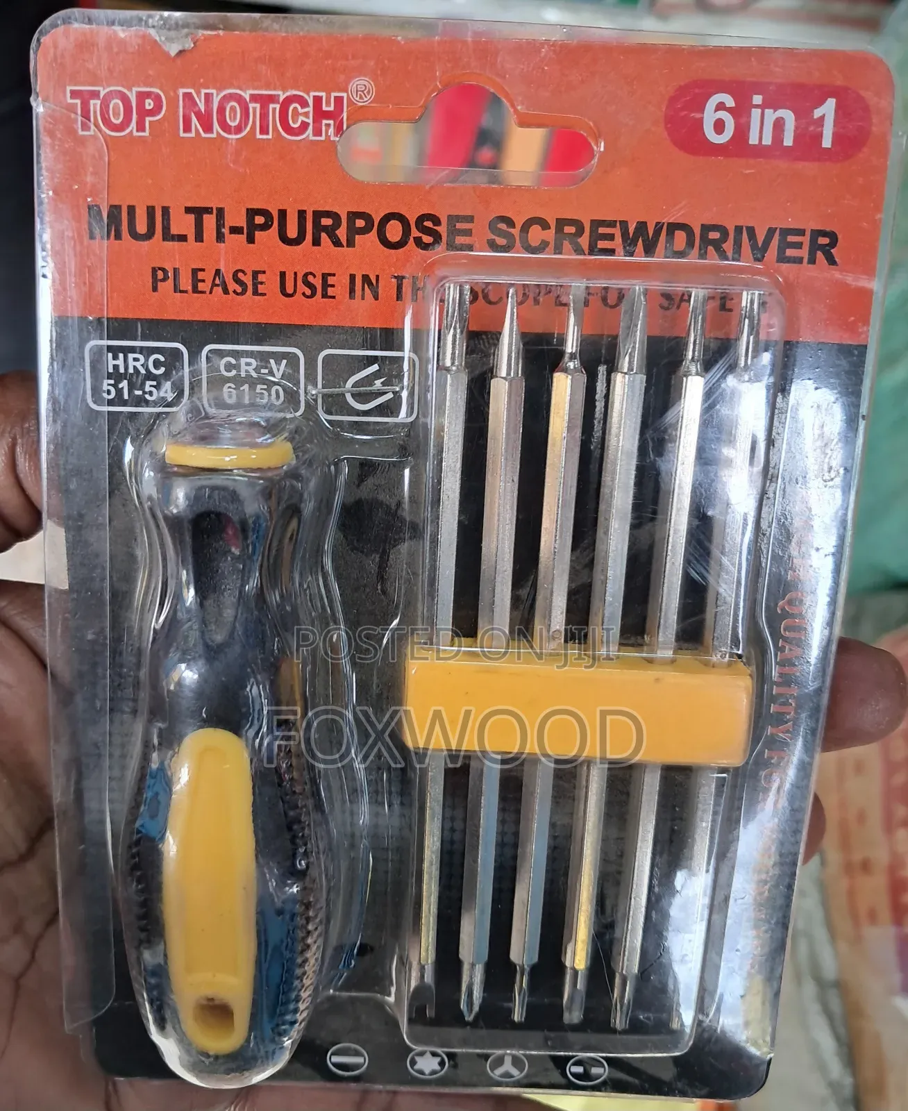 6 in 1 Multi Functional Screwdriver Set