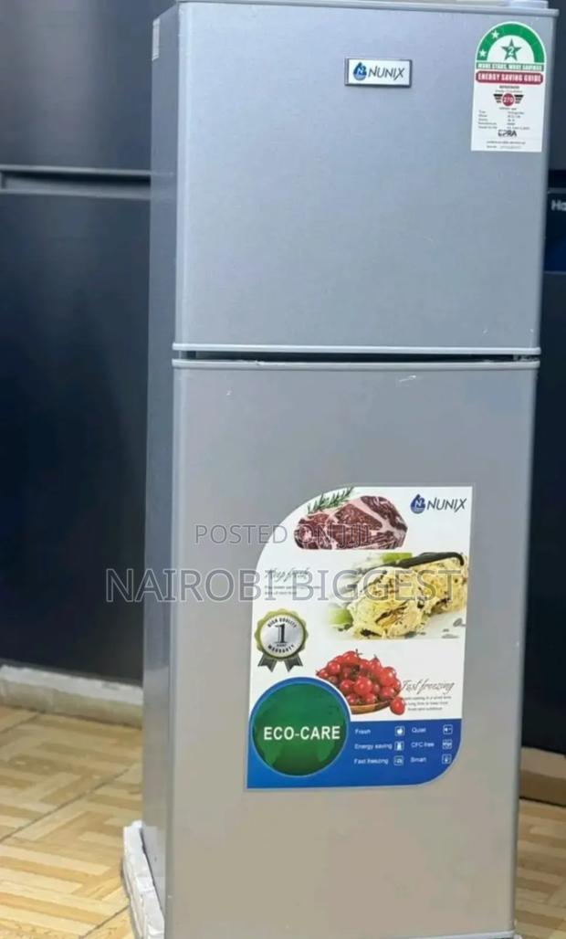 Excellent Nunix 138litre Double Door Fridge