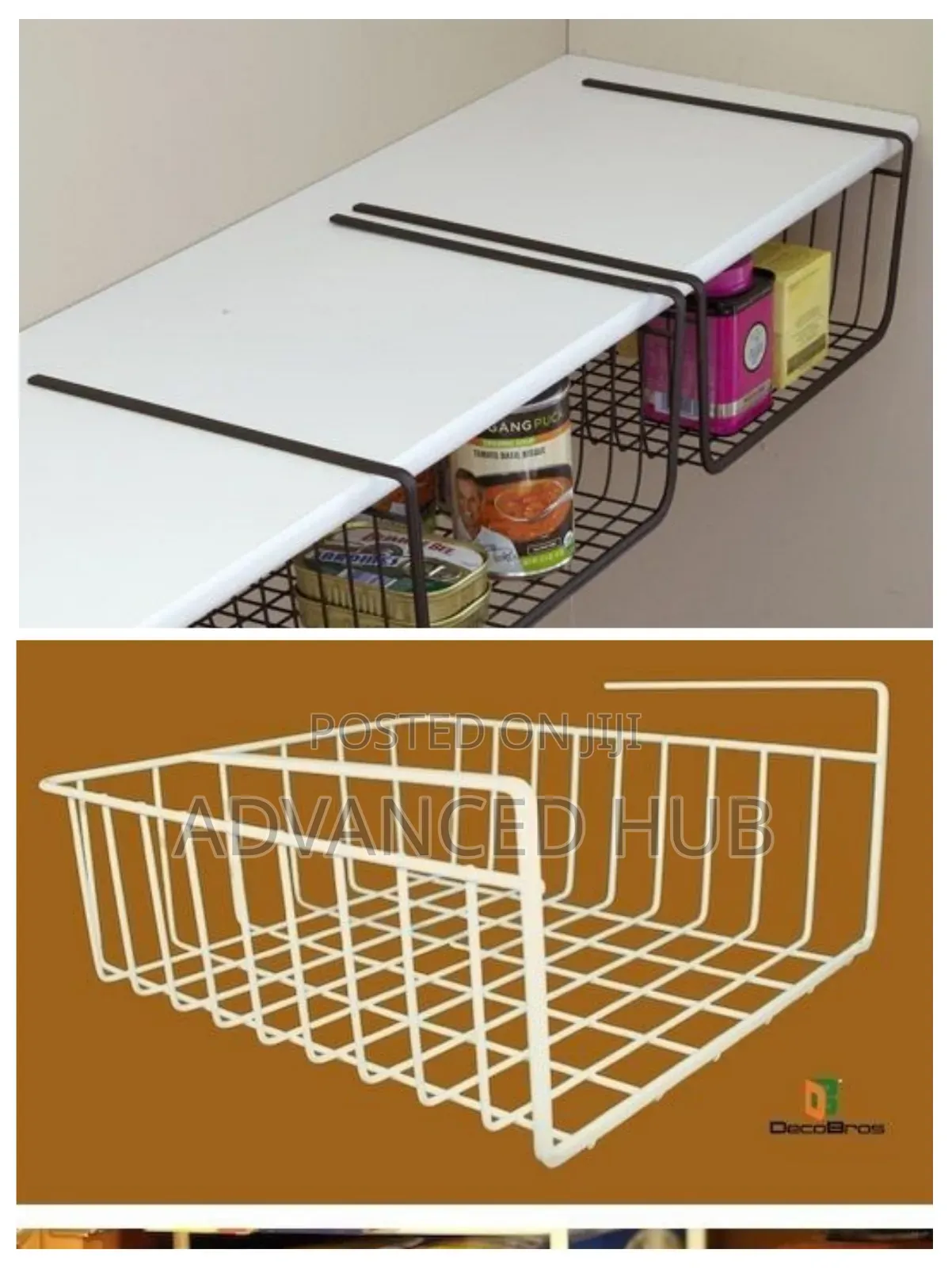 Under the Shelf Mesh Rack