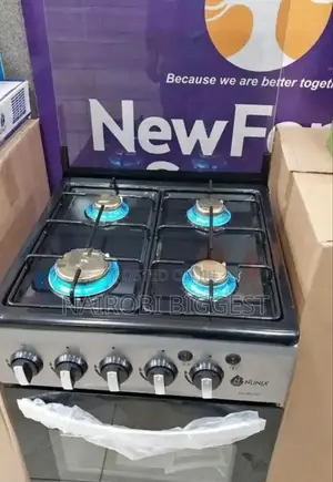 Excellent Nunix 4 Burner Full Gas Standing Cooker
