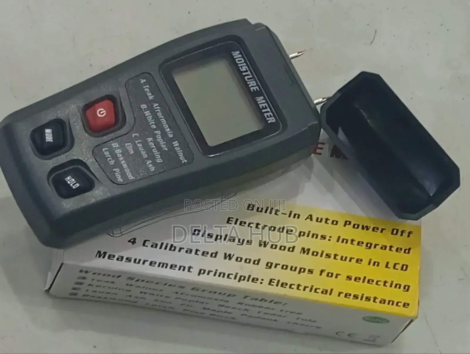 New Commercial Wood and Paper Moisture Meter