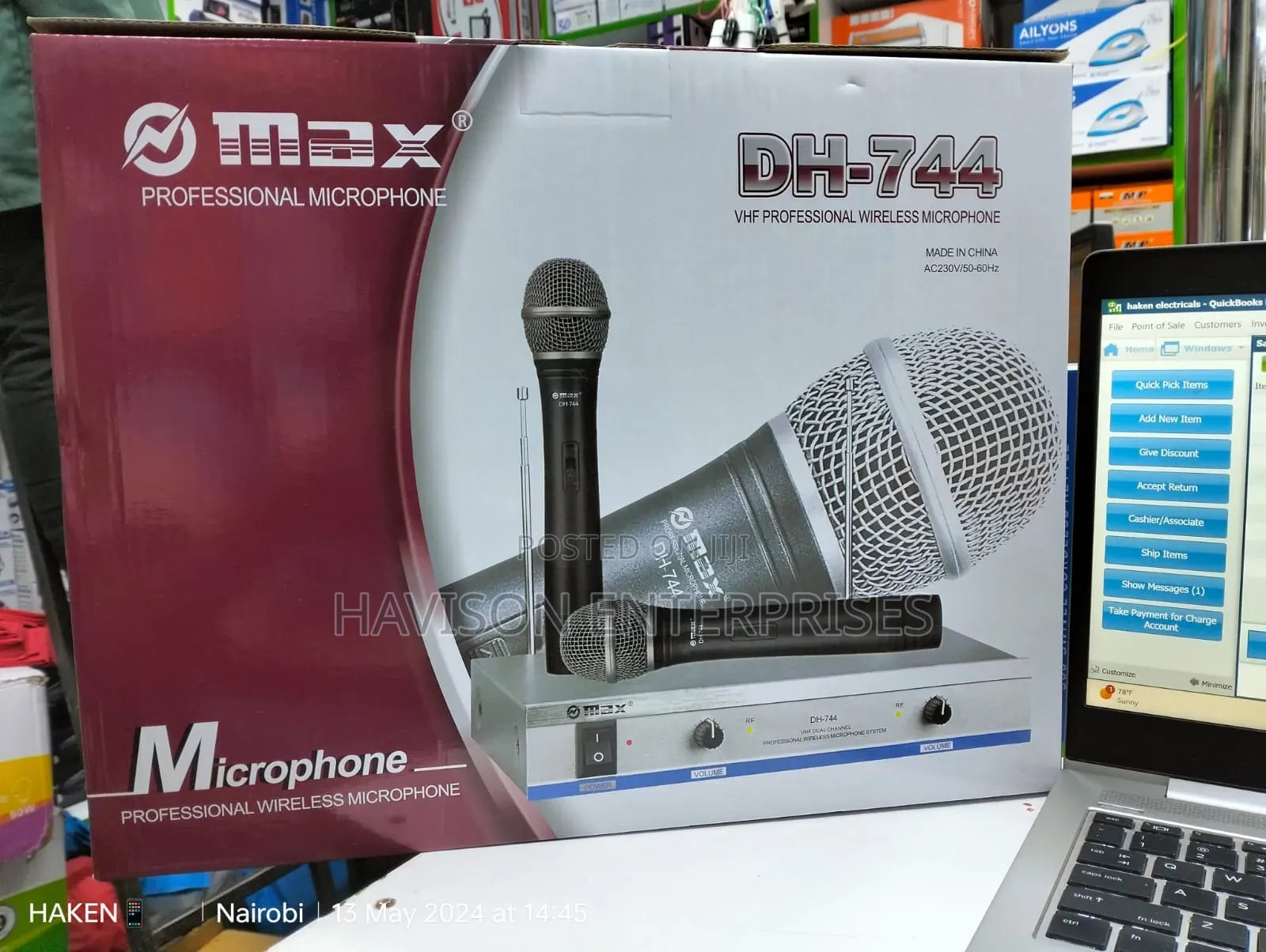 DH-744 Max Microphone