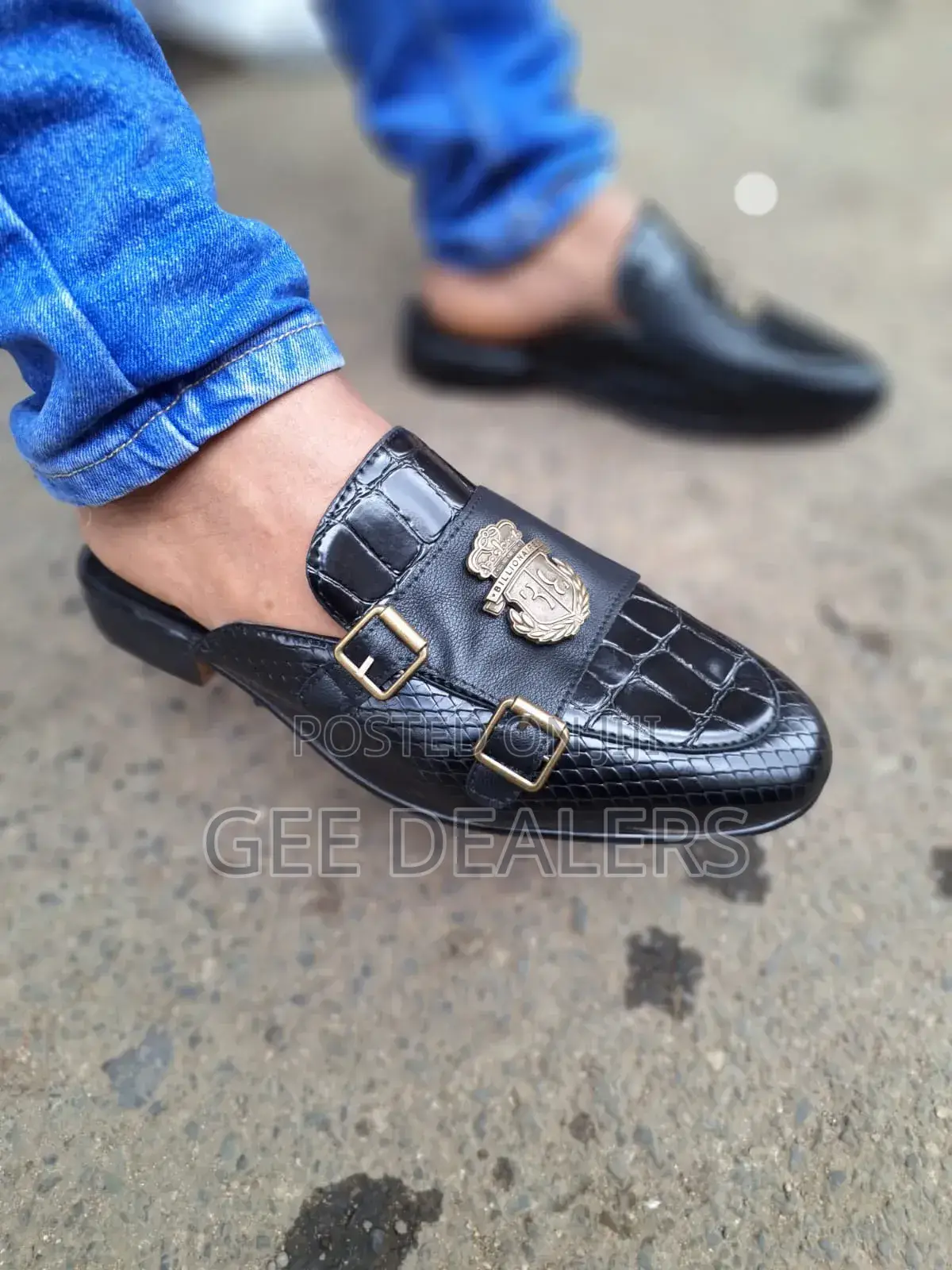 Billionare Mules >Men Mules Shoes >Slip-on Shoes