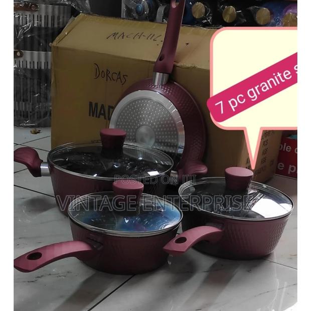 Granite Non-Stick Kitchen Cookware (7pcs )