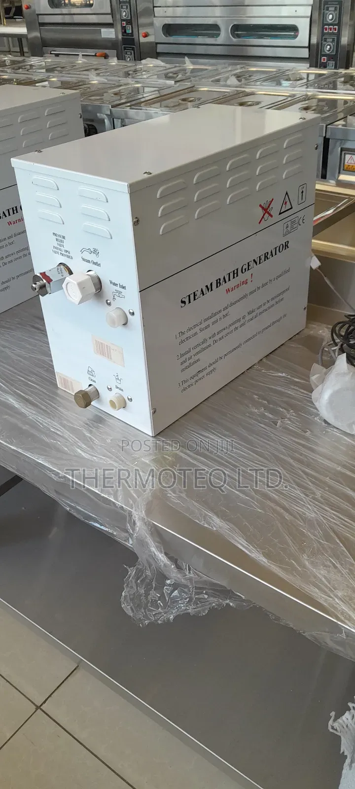 Steam Bath Generator and Controller