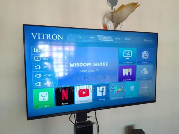 4 Months Used Vitron Tv 50 Inch Available.