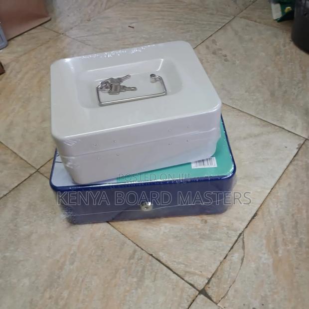 8 Inches Coloured Money Box Available. Cash Box. Cash Box