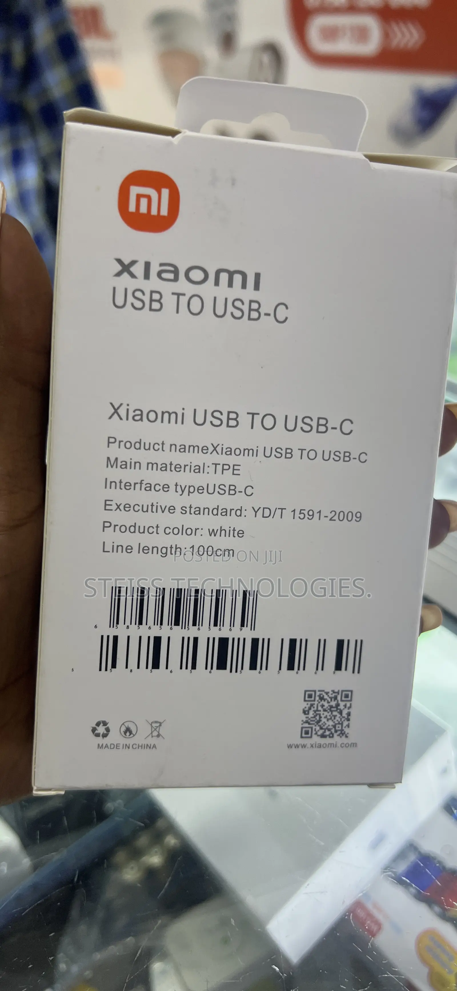 Redmi Type C Data Cable.