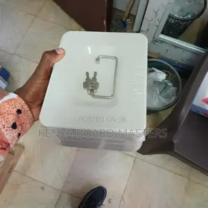 White Coloured Money Box Available. Money Box Cash Box