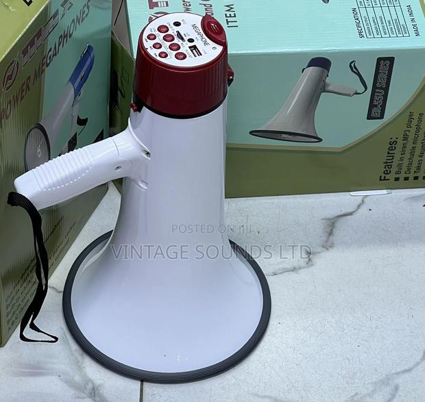 Max Rechargeable Megaphone 25watts With USB