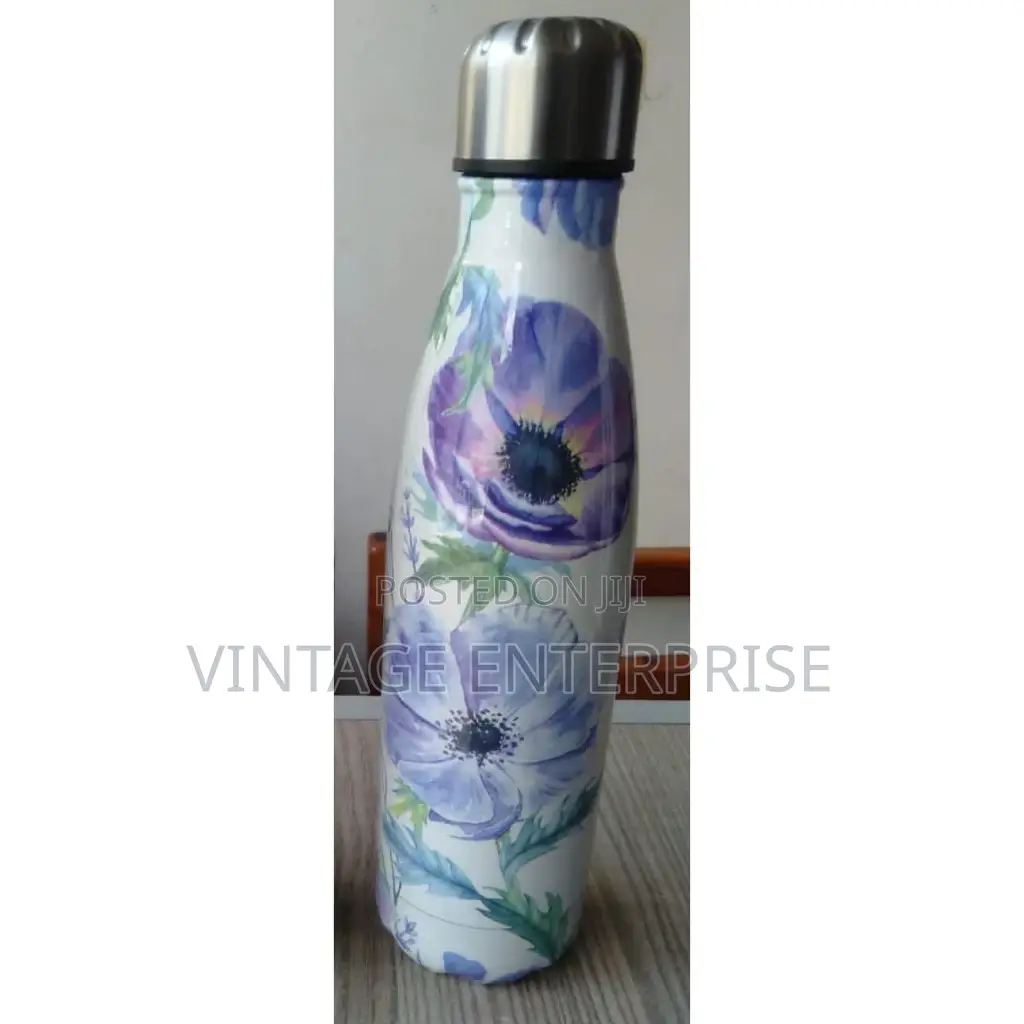 Hot/Cold Flowered Water Bottles 