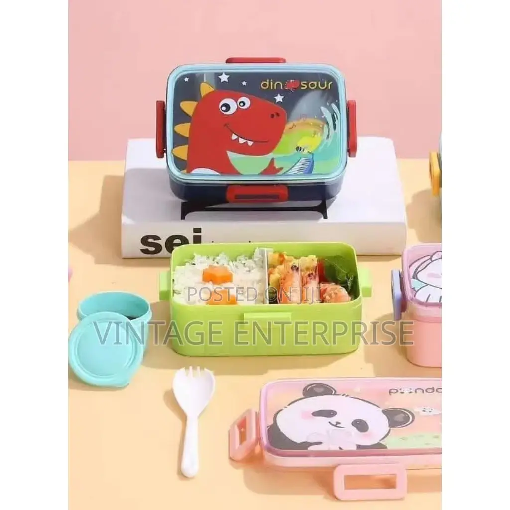 Combo Kid Cartoon Themed Lunch Box 