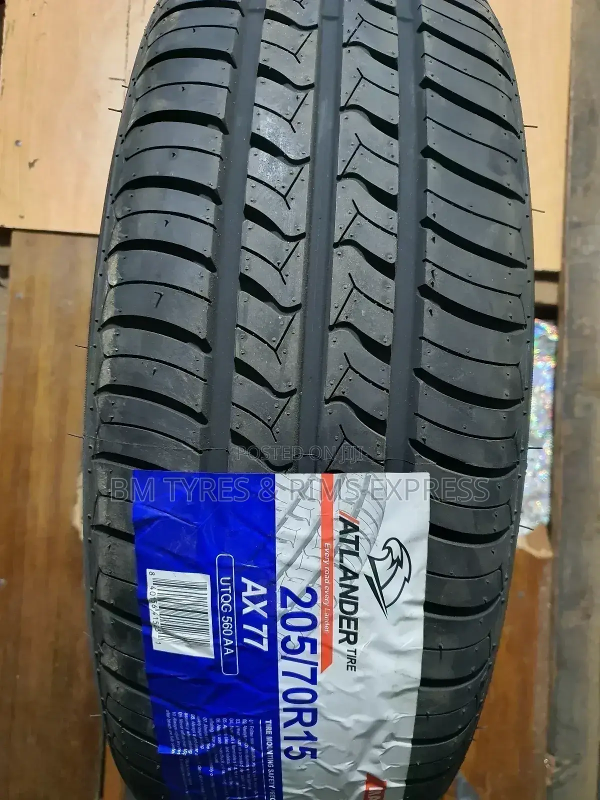 205 /70 R15 ATLANDER TYRES (Thailand)