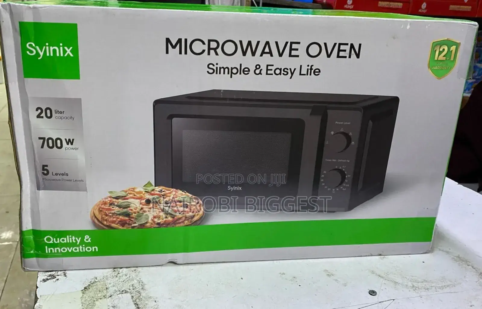 Fantastic Syinix 20l Microwave Oven