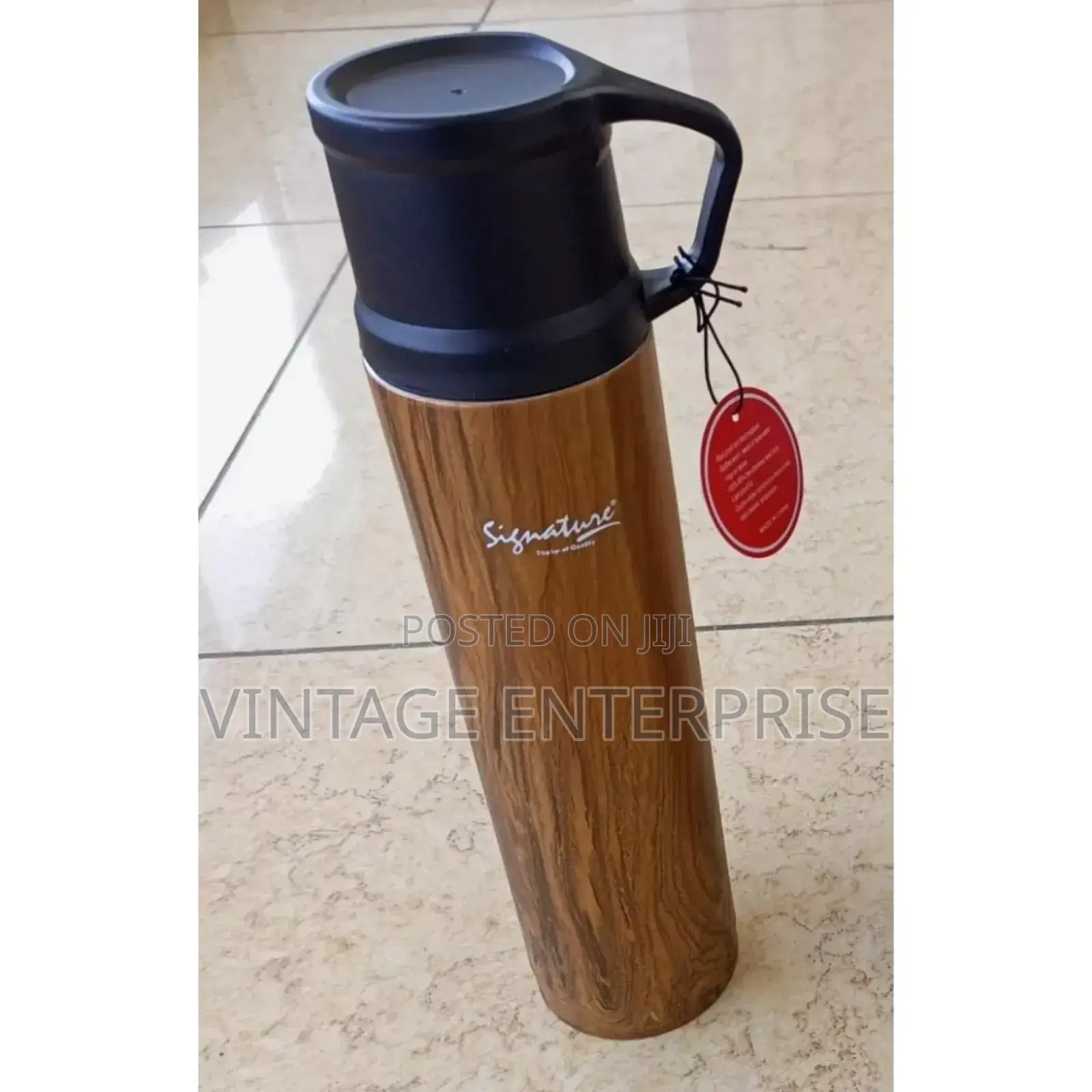 1ltr Quality Signature Vacuum Flask.  