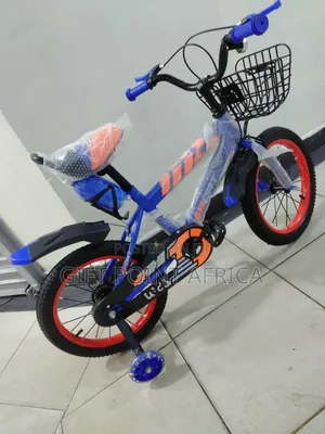 Bike Size 16" for Kids With Adjustable Wheels