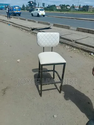 High Bar Chair or Counter Chair, Powder Coated 