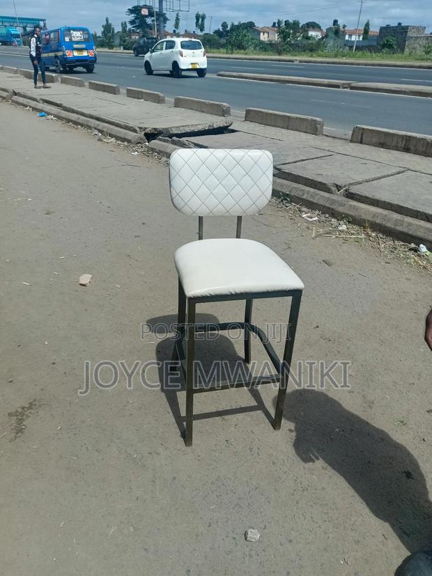 High Bar Chair or Counter Chair, Powder Coated 