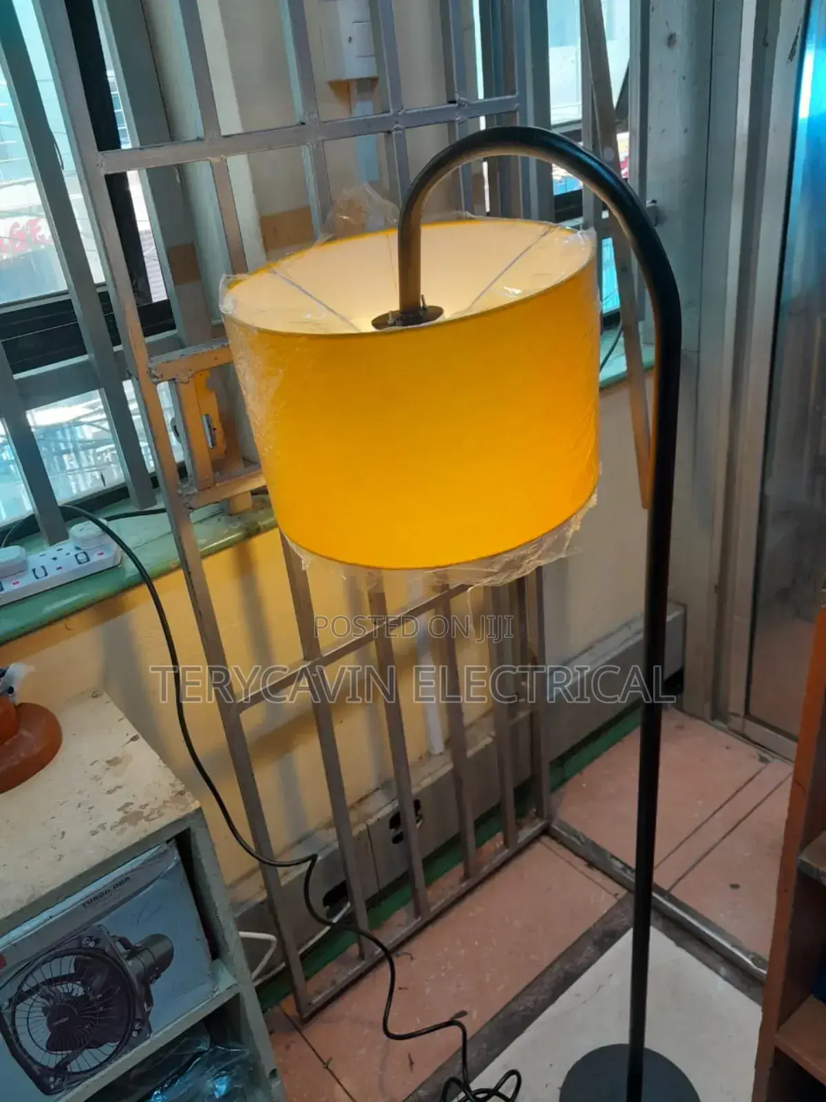 Heavy Metal Floor Stand Light Lamps