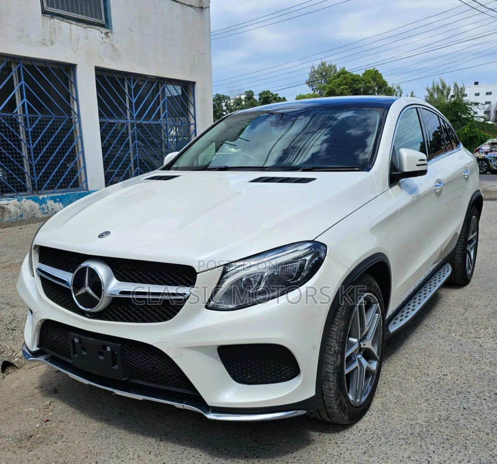 Mercedes-Benz GLE-Class 2018 White