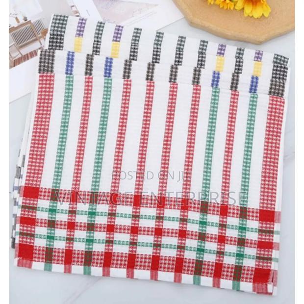 Stripe Dish Towels for Washing and Drying Dishes .