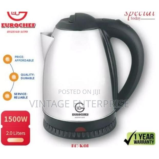 2ltrs(Cap) Eurochef Electric Kettle - main view