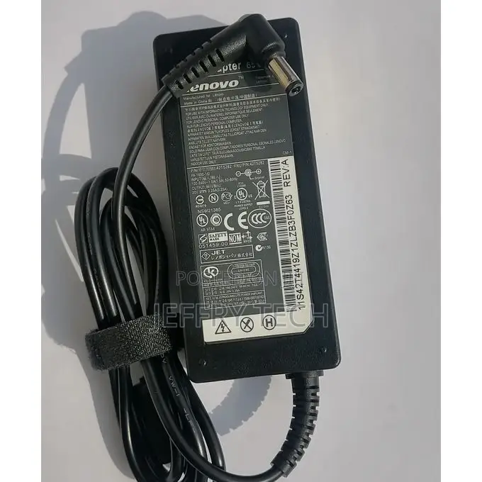 Lenovo Charger Lenovo 20V 3.25a (5525) + Cable