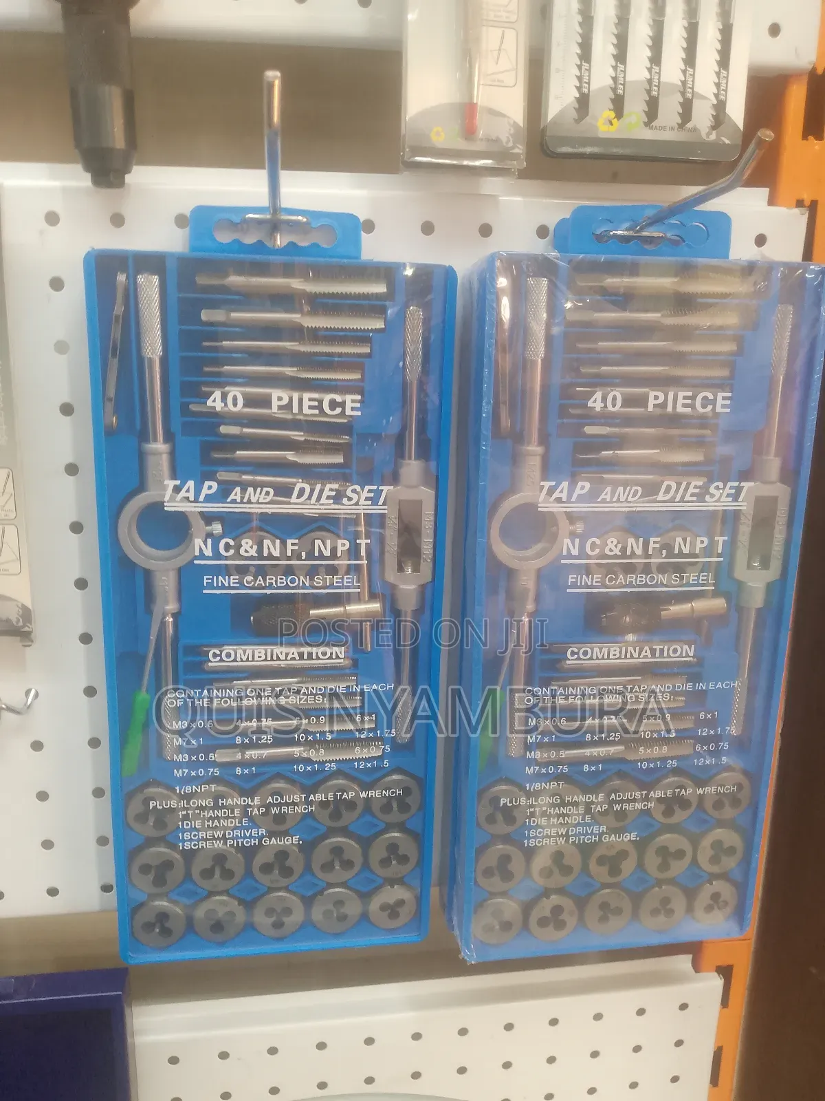 Tap and Die Set, 40pcs