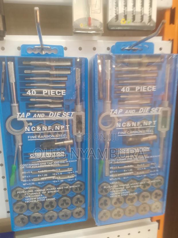 Tap and Die Set, Tap and Die 40pcs