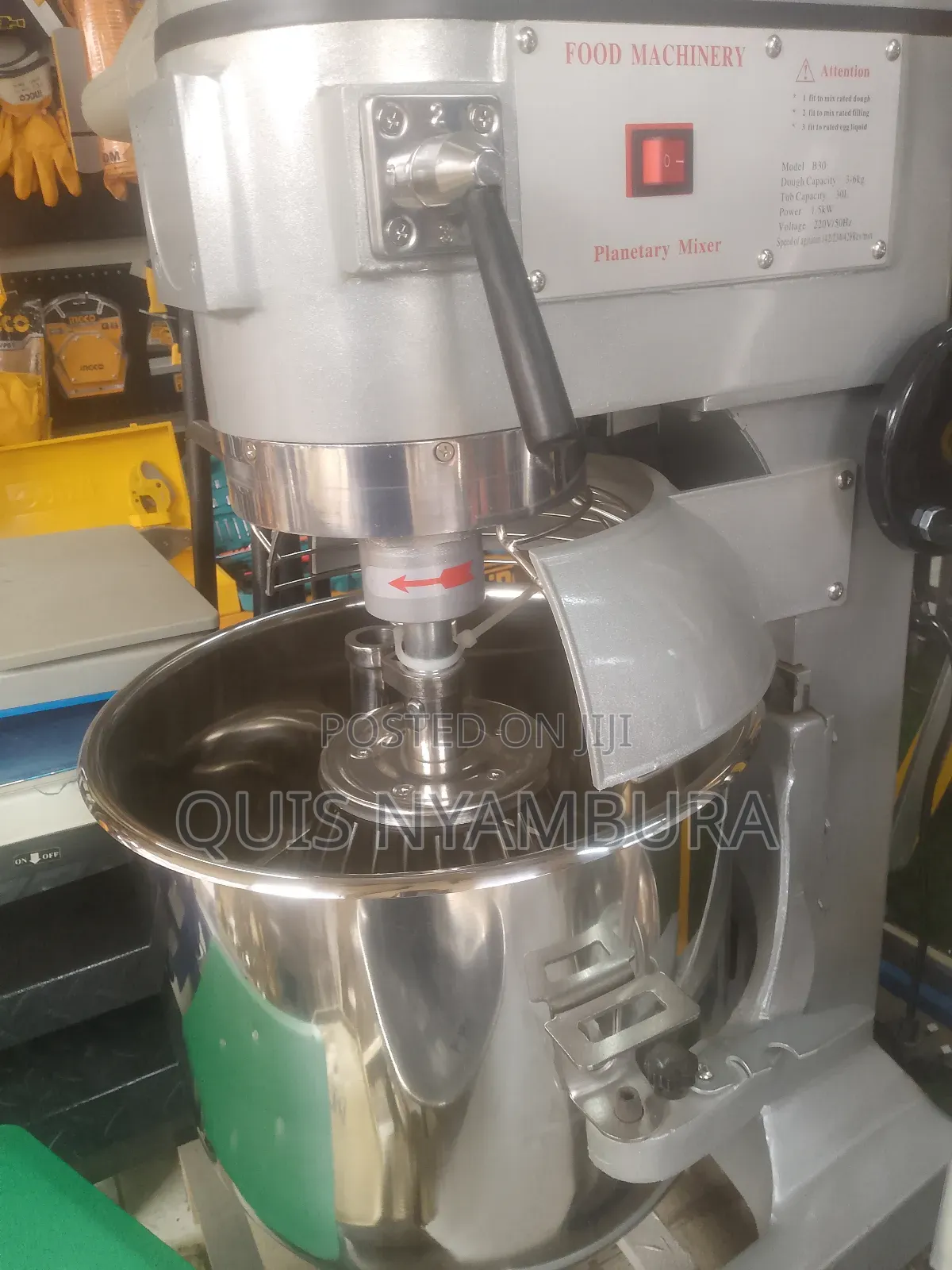 20L Dough Mixer, Dough Mixer.
