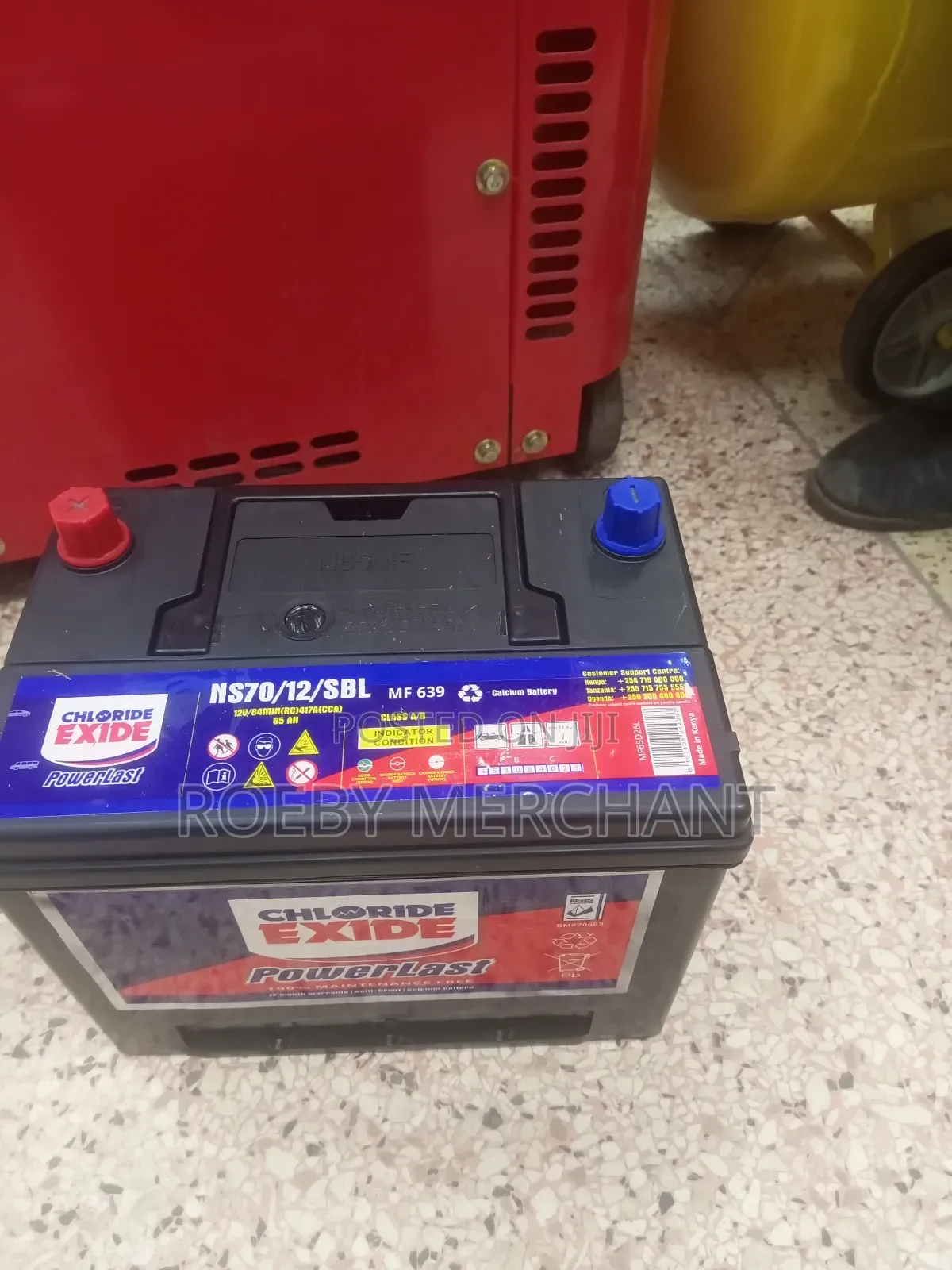 Car Battery Ns70 Chloride Exide