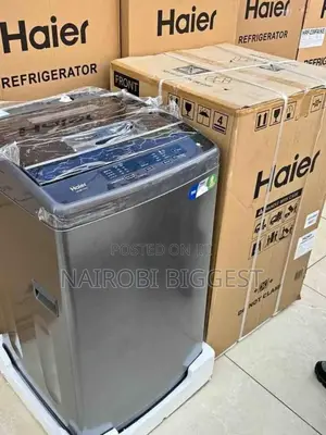Haier 8kgs Silver Top Load Washing Machine