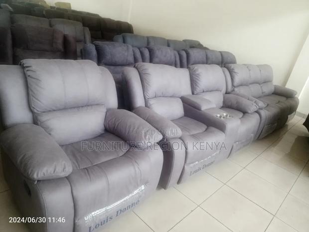 Six Seater Recliner Sofas - main view
