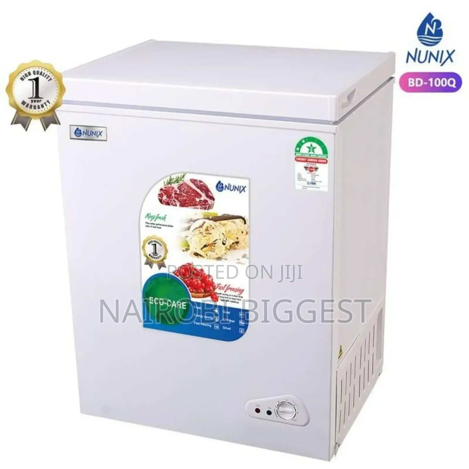 Nunix 100litres White Best Freezer