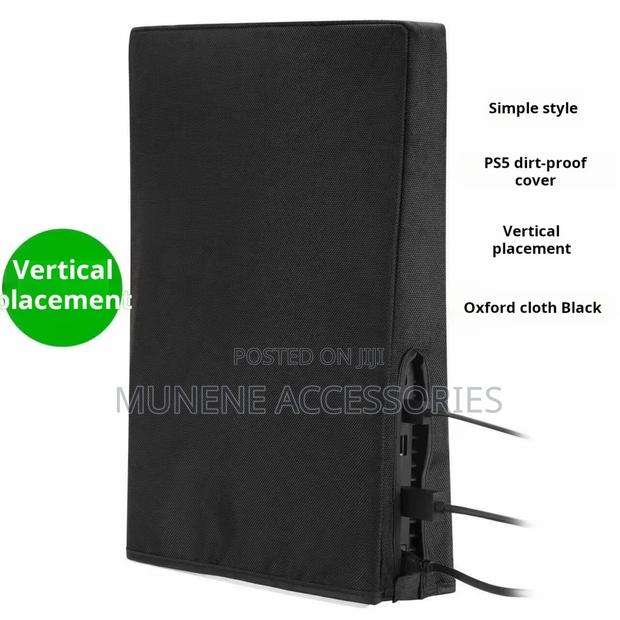 PS5 Game Console Dust Cover - Sony Console - Vertical Model - thumbnail 3