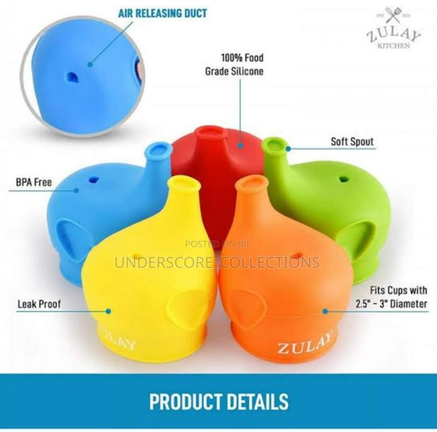Silicone Sippy Cup Lids - thumbnail 4