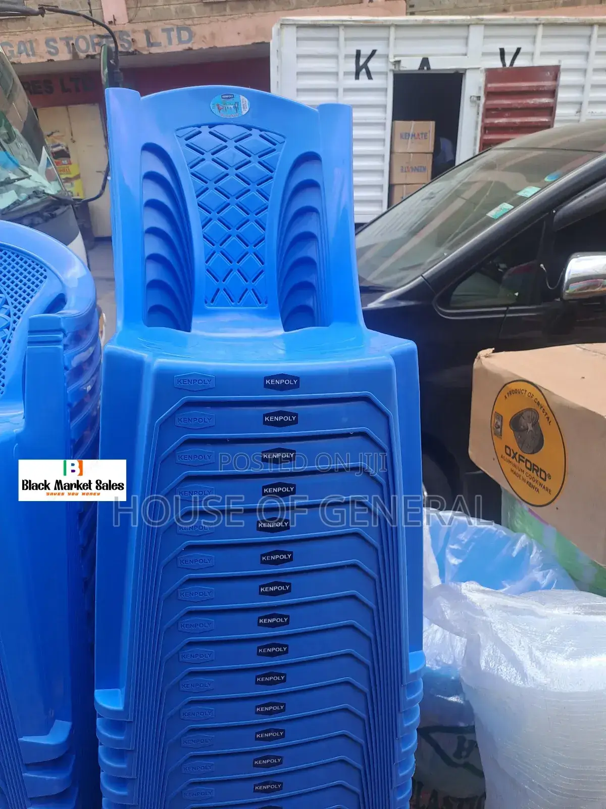 Armless Kenpoly Plastic Chair