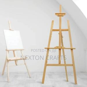 Artists Durable and Adjustable Pine Wood EaselStand - thumbnail 2