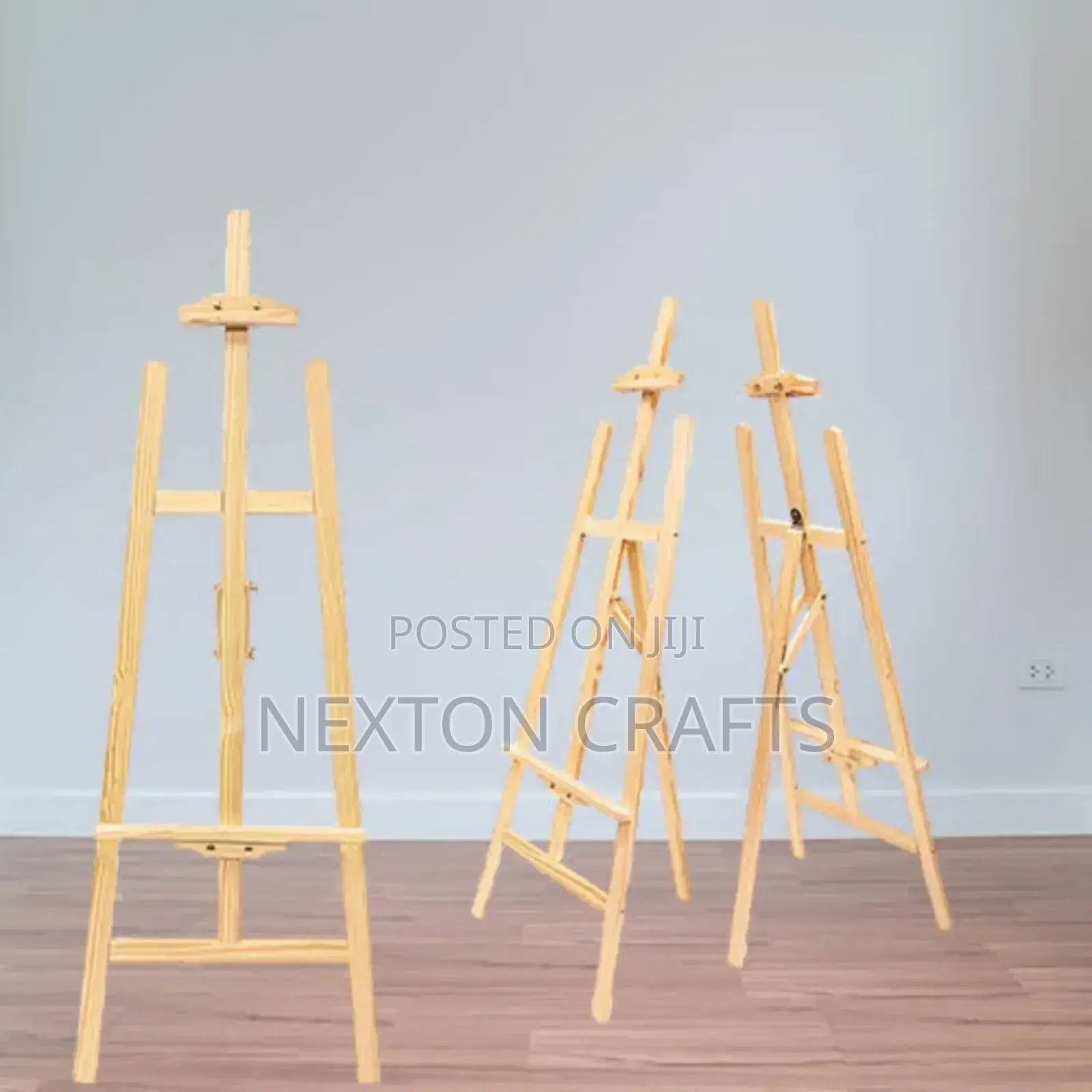 Artists Durable and Adjustable Pine Wood Easel
Stand