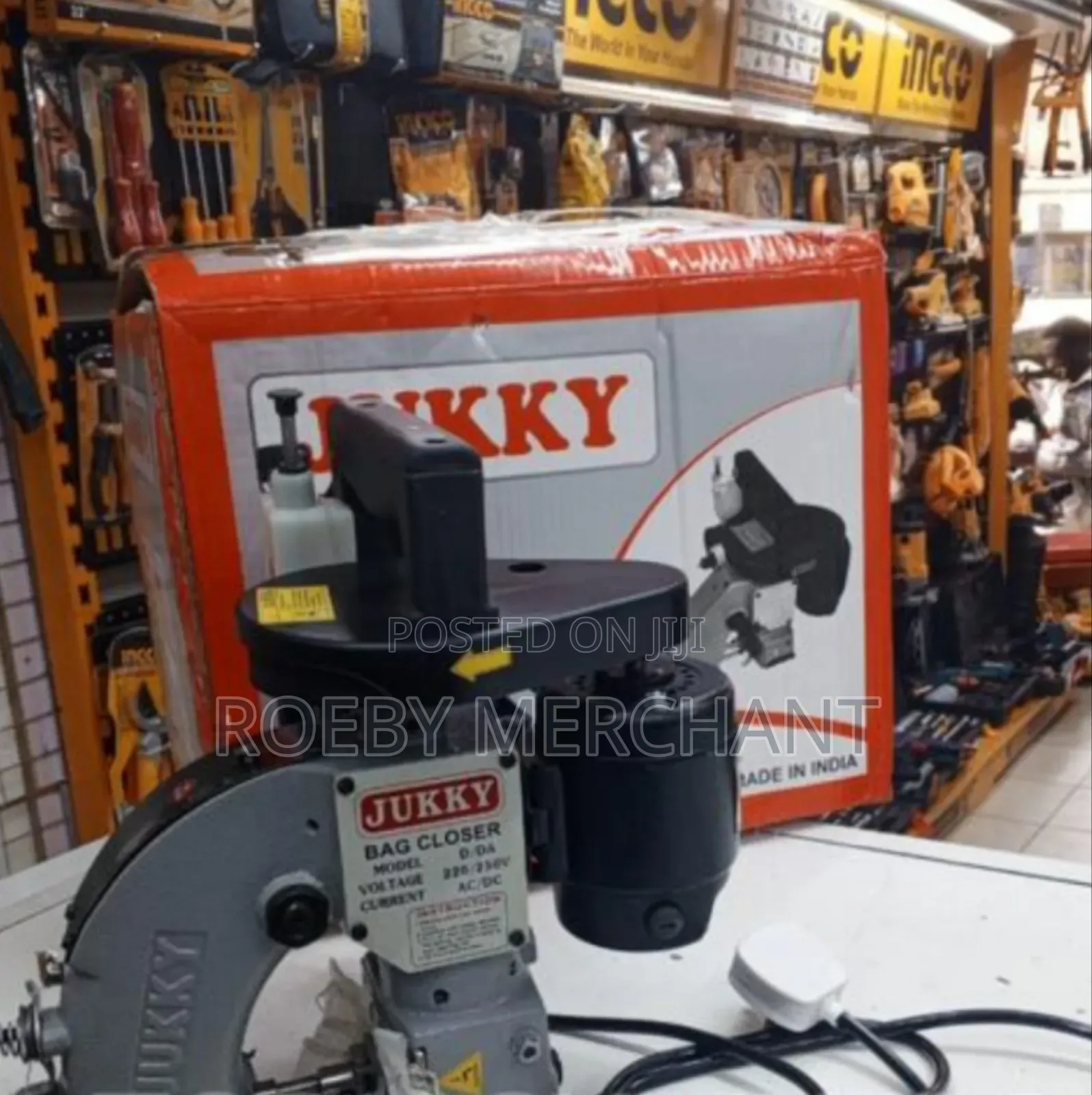 Commercial Jukky Bag Closer Machine