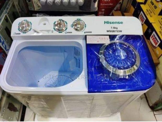 Hisense 7.5kg Twin Tub Top Loader Washing Machine - main view