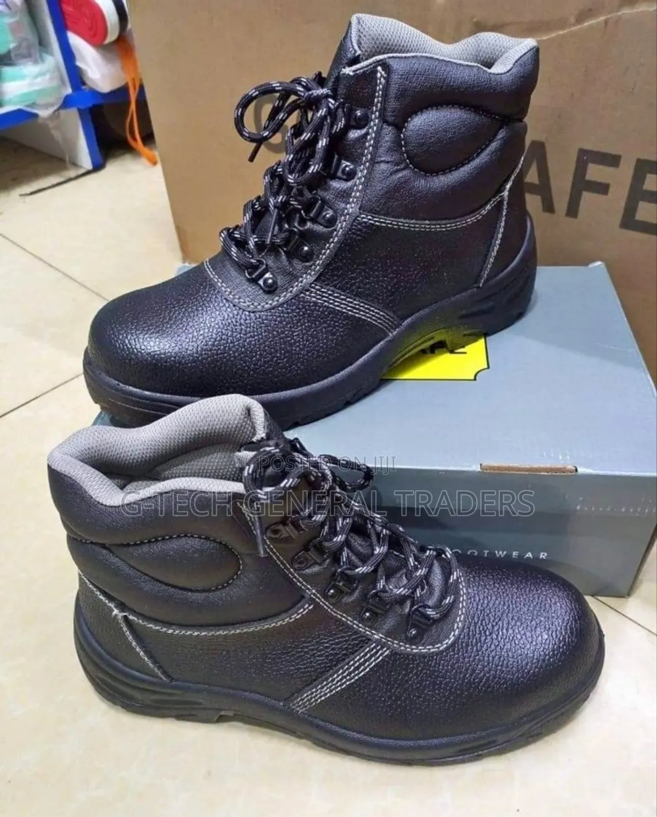 Safety Boots!All Weathered Heavy Duty Safety Boots
