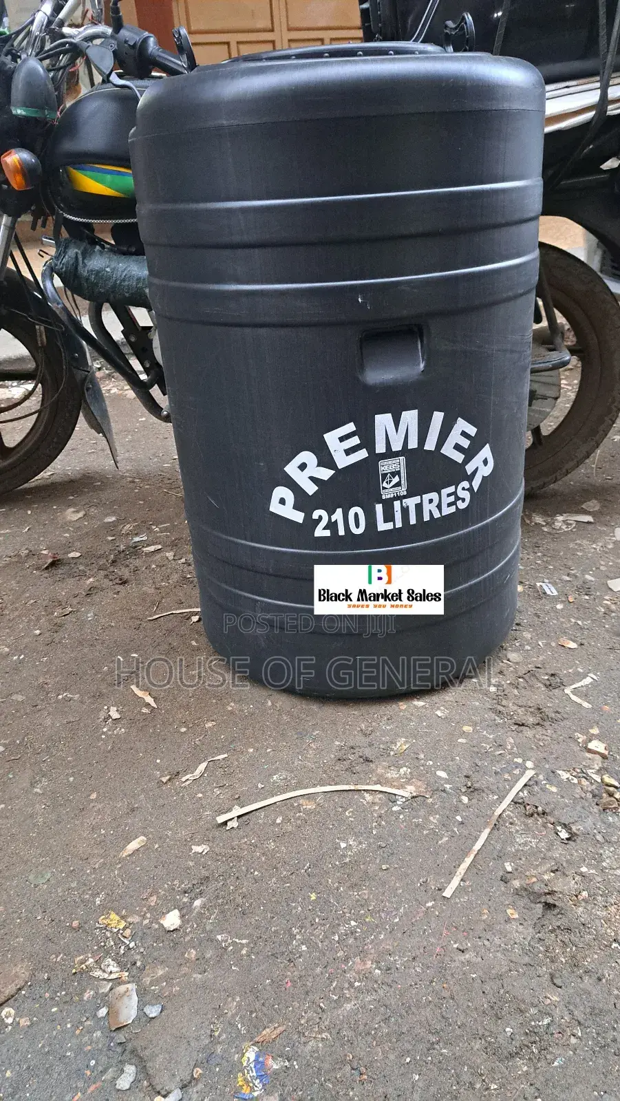 Water Tank 210ltr