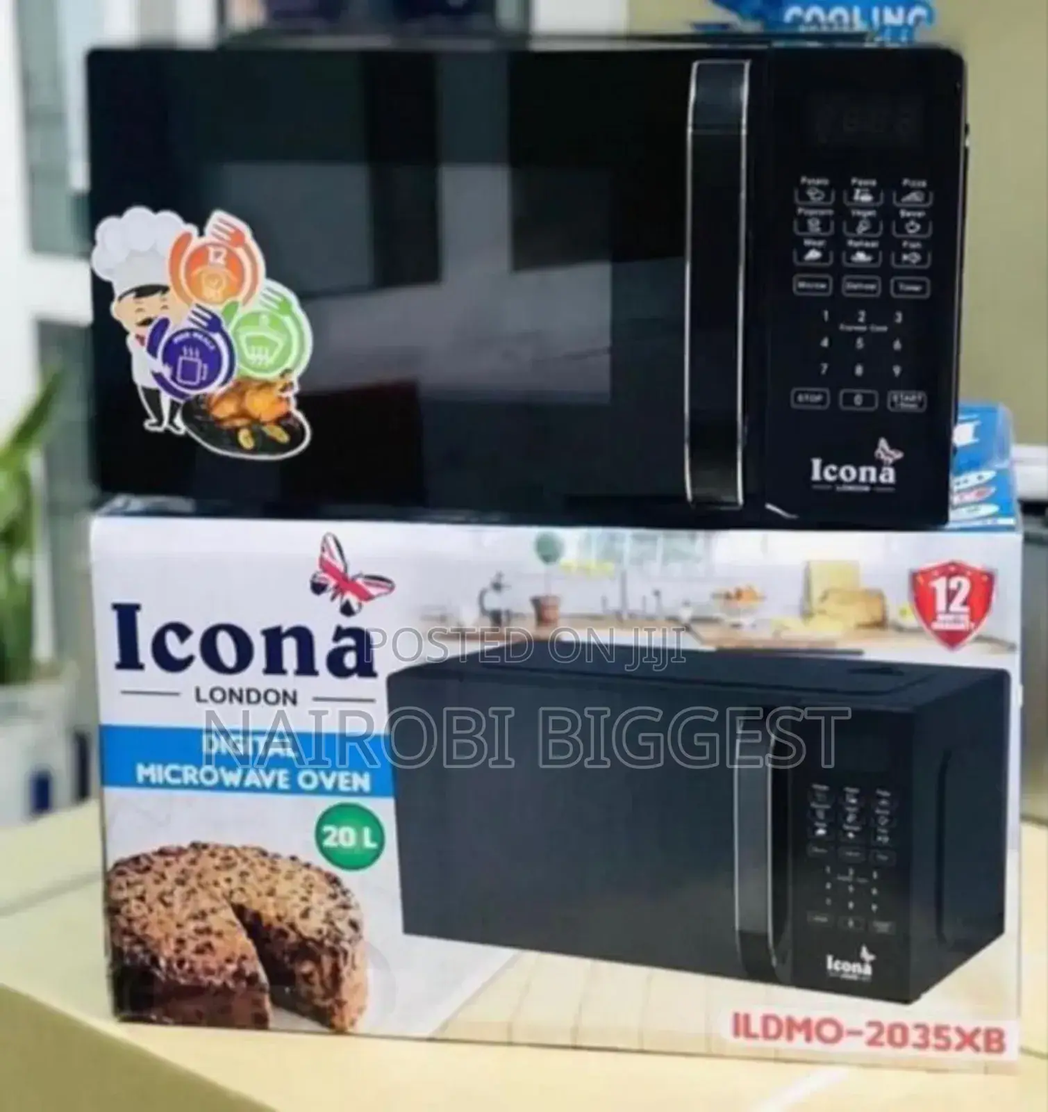 Icona 20l Digital Microwave