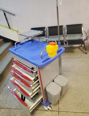 Crash Cart / Abs Emergency Trolley. - main view