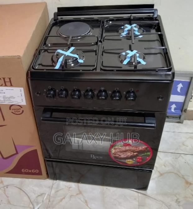 Roch Black 60×60 Standing 3+1 Cooker
