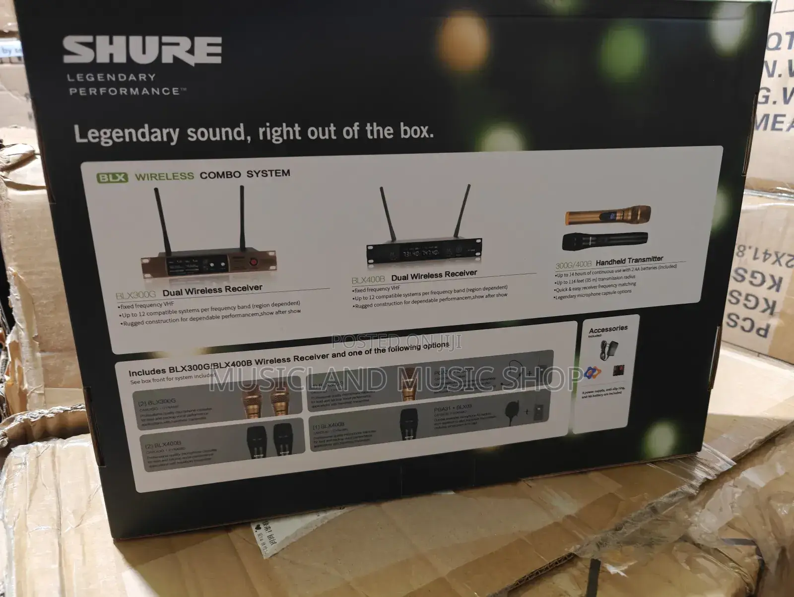Shure Sh300 BLX